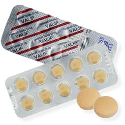 Levitra genérico marca Valif con la dosis de 20 mg.